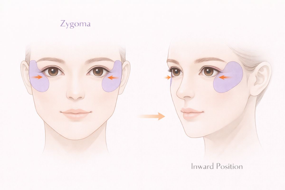 Metode zygoma reduction Korea pengurangan tulang pipi